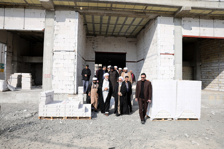 تصاویر/بازدید از ساختمان در حال ساخت مرکز مدیریت استان سمنان