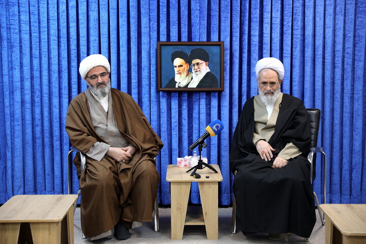 تصاویر/جلسه شورای حوزه علمیه استان سمنان با حضور آیت الله اعرافی