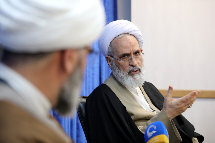 تصاویر/جلسه شورای حوزه علمیه استان سمنان با حضور آیت الله اعرافی