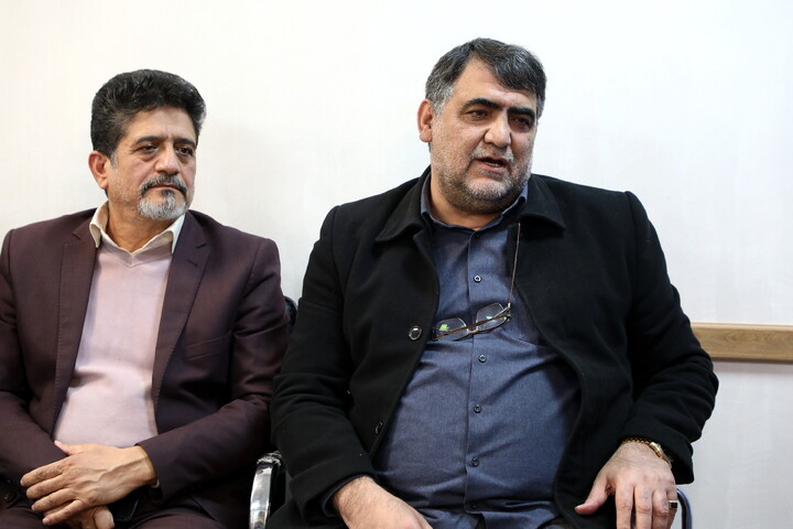 تصاویر/جلسه جمع بندی سفرآیت الله اعرافی به استان سمنان