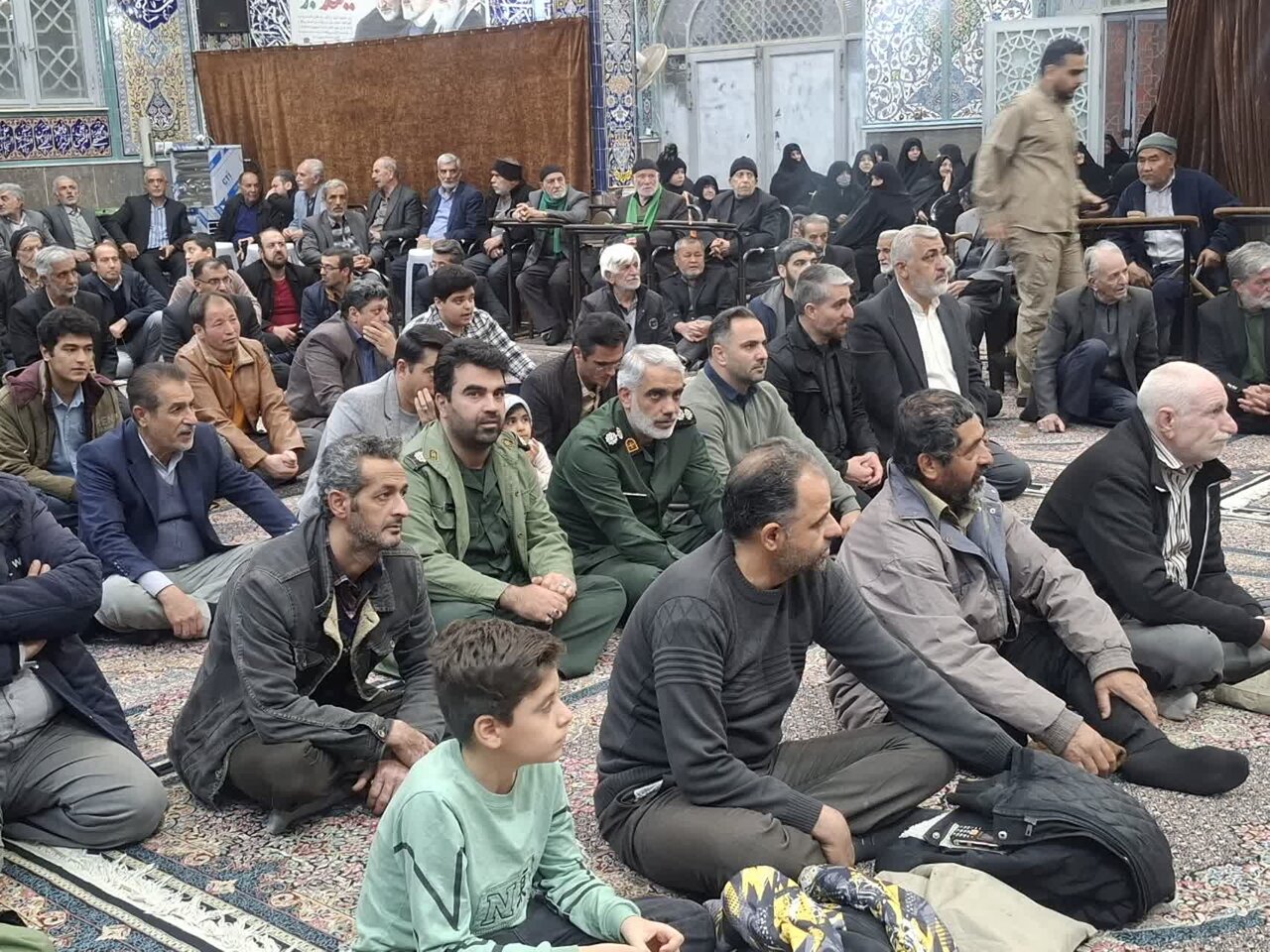 سالگرد شهادت حاج قاسم سلیمانی در راوند کاشان برگزار شد