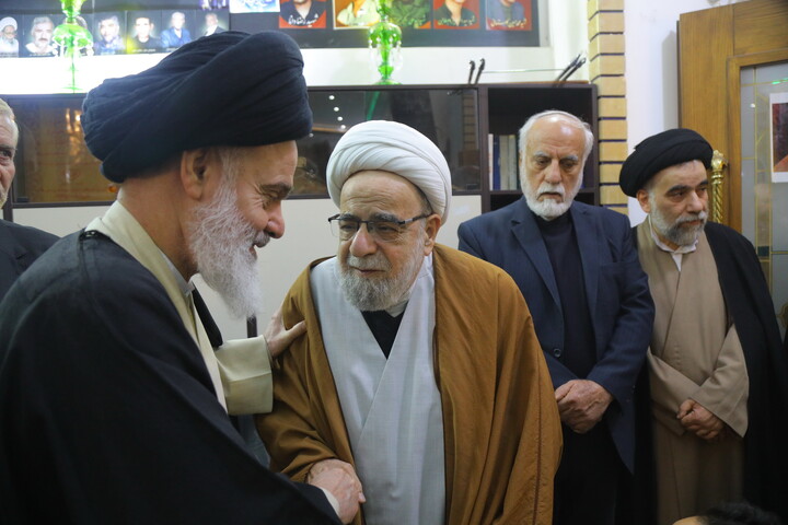 تصاویر / مراسم ترحیم آیت الله شفیعی در قم