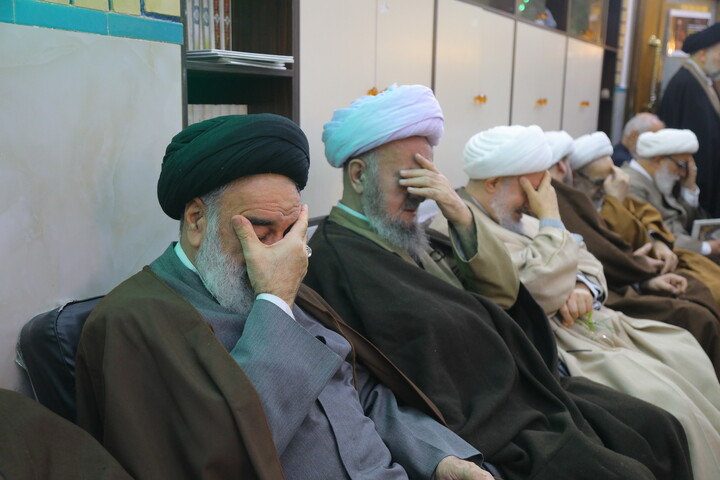 تصاویر / مراسم ترحیم آیت الله شفیعی در قم