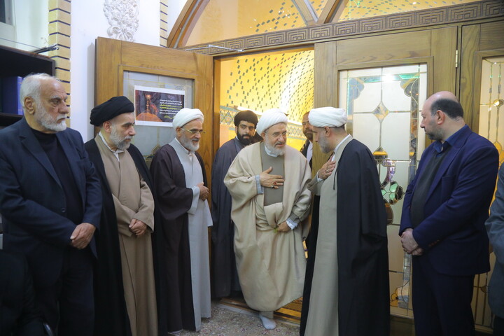 تصاویر / مراسم ترحیم آیت الله شفیعی در قم