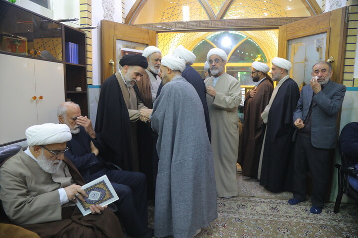تصاویر / مراسم ترحیم آیت الله شفیعی در قم