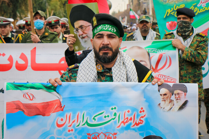 تشییع پیکر شهدای مدافع  امنیت در قم