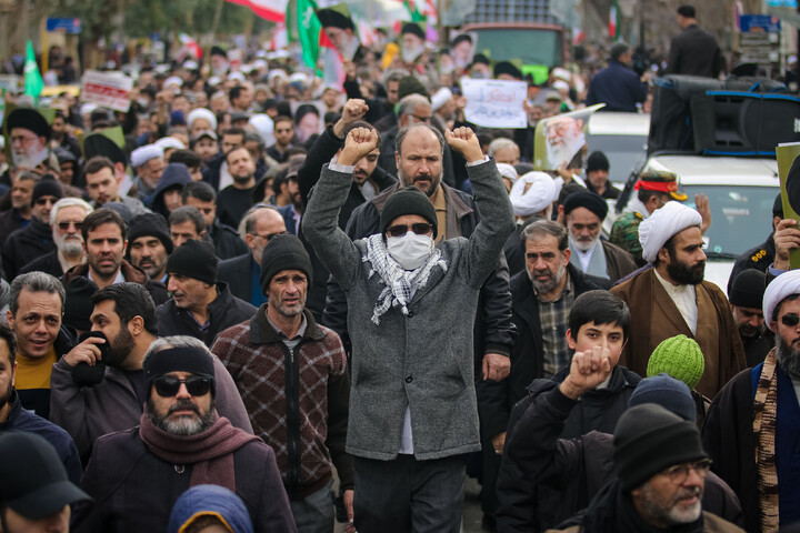 تشییع پیکر شهدای مدافع  امنیت در قم