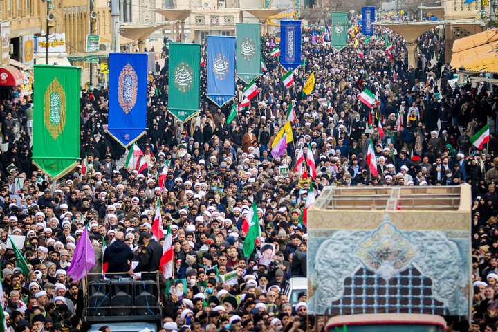 تشییع پیکر شهدای مدافع  امنیت در قم