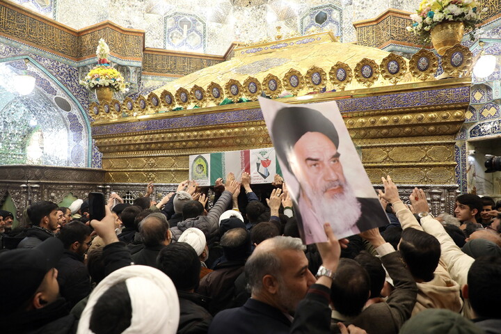 تصاویر/ تشییع پیکر شهدای مدافع امنیت در قم