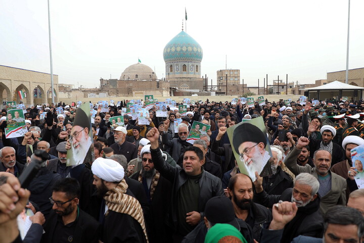 تصاویر/ تشییع پیکر شهدای مدافع امنیت در قم