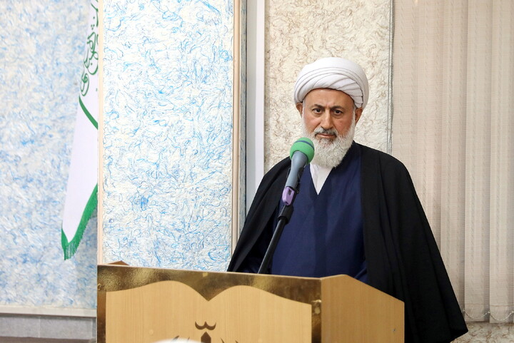 تصاویر/ گردهمایی روحانیون و اساتید حوزه در محکومیت اغتشاشات اخیر کشور