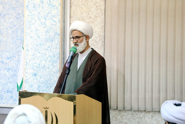 تصاویر/ گردهمایی روحانیون و اساتید حوزه در محکومیت اغتشاشات اخیر کشور