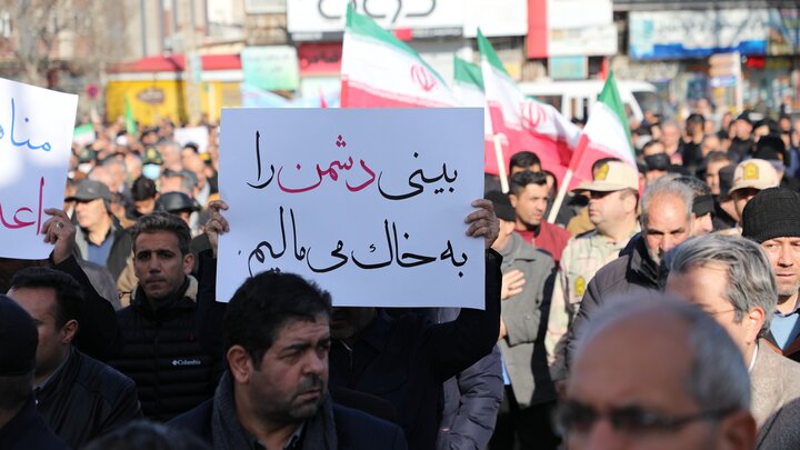 تصاویر/ تشییع پیکر مطهر شهید مدافع امنیت «مهدی ابراهیمی» در خوی