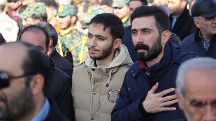 تصاویر/ تشییع پیکر مطهر شهید مدافع امنیت «مهدی ابراهیمی» در خوی