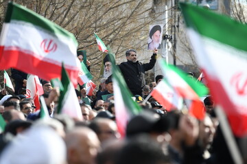 تصاویر/ خروش مردم ارومیه در حمایت از جمهوری اسلامی ایران