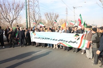 تصاویر/ قیام مردم مهرشهر کرج علیه اغتشاشگران