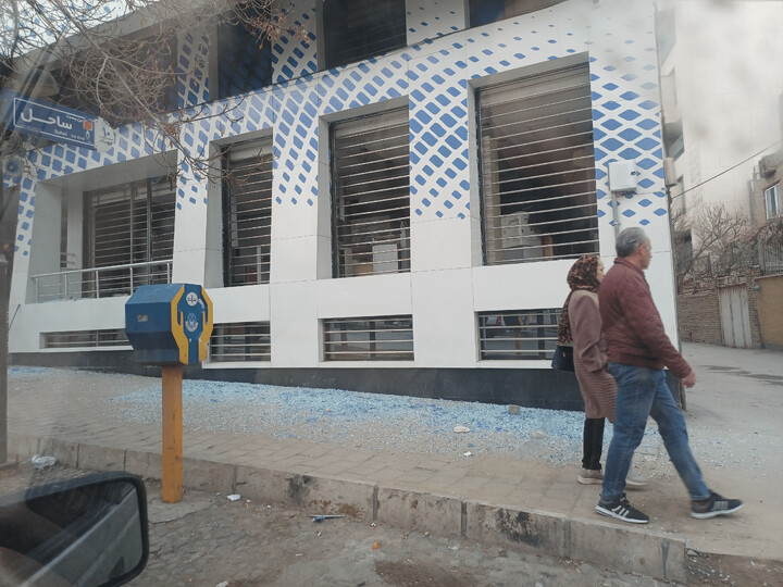 تصاویر / آسیب اغتشاشگران در همدان به اموال عمومی