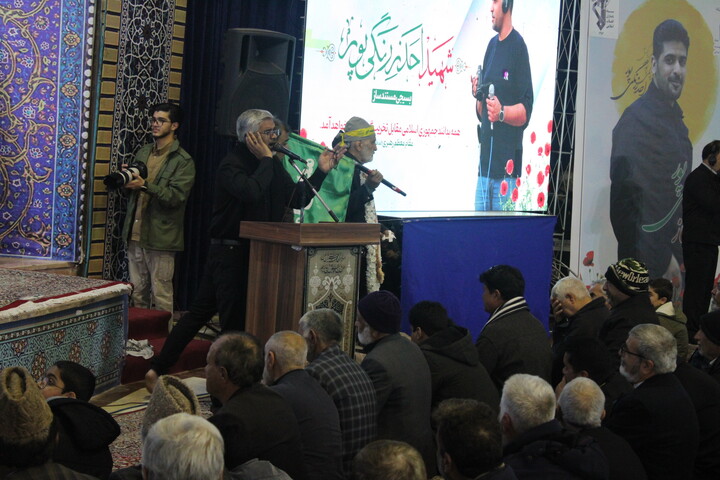 تصاویر/ وداع مردم‌ کرمان‌ با شهید امنیت اَحد زرنگی‌پور