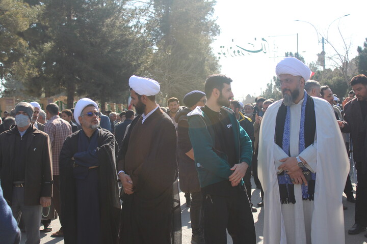 تصاویر/ خروش مردم کرمان در راهپیمایی ۲۲ دی