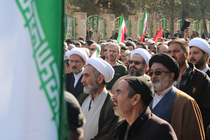 تصاویر/ خروش مردم کرمان در راهپیمایی ۲۲ دی