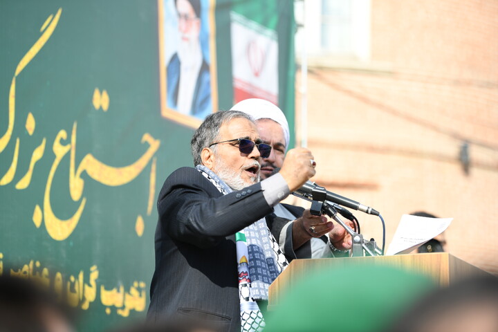 تصاویر/ تجمع و راهپیمایی مردم ارومیه در حمایت از جمهوری اسلامی ایران