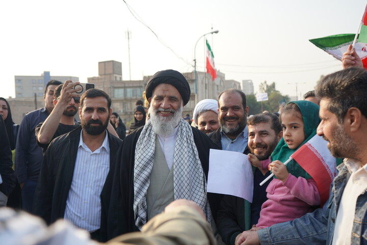 خروش مردم ولایتمدار اهواز علیه اغتشاشگران