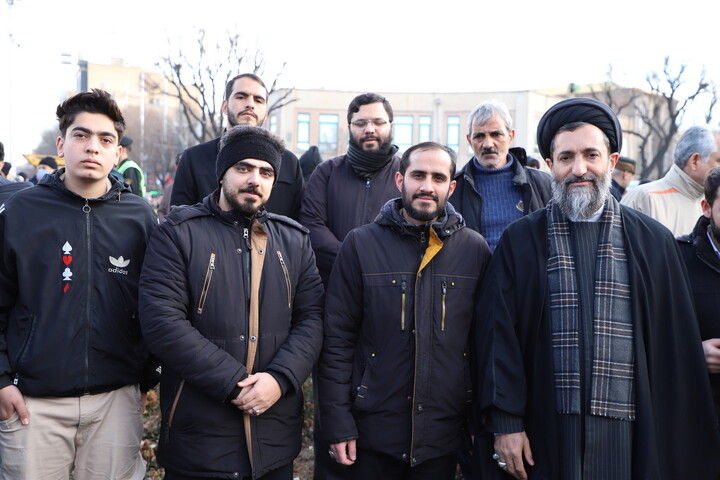 تصاویر/ خروش مردم تبریز در حمایت از جمهوری اسلامی ایران