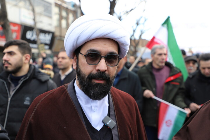 تصاویر/ خروش مردم تبریز در حمایت از جمهوری اسلامی ایران