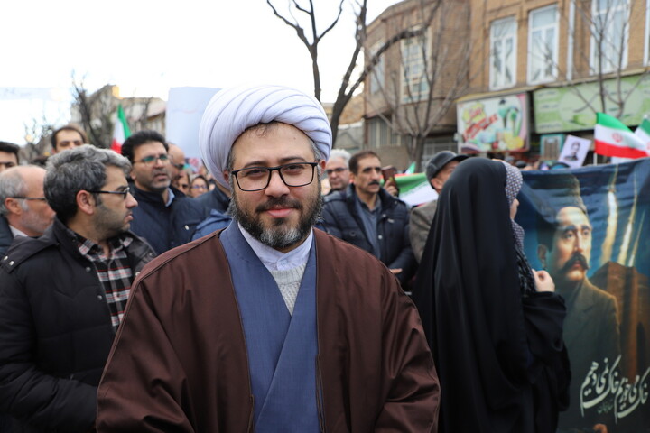 تصاویر/ خروش مردم تبریز در حمایت از جمهوری اسلامی ایران