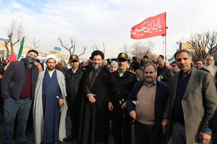 تصاویر/ خروش مردم تبریز در حمایت از جمهوری اسلامی ایران