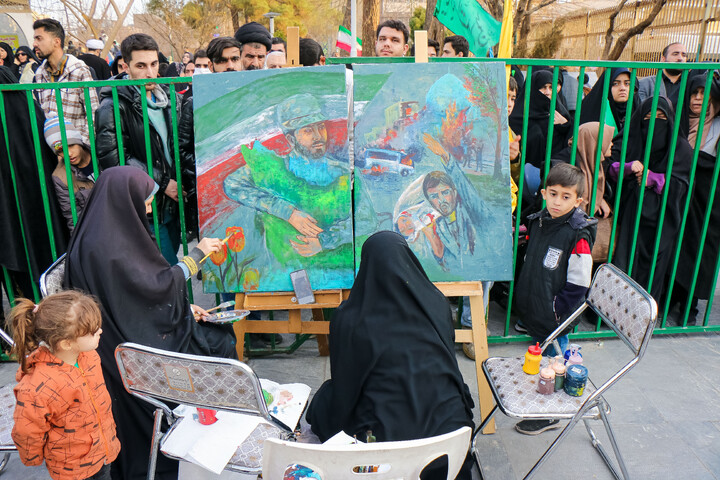 تصاویر/ حماسه آفرینی مردم قم در یوم الله 22 دی