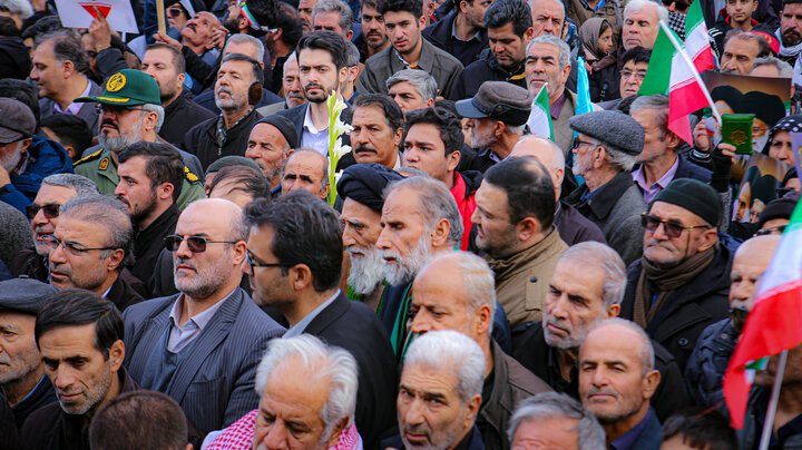 تصاویر/اتحاد مردم همدان استان همدان در برابر اغتشاشات تروریستی صهیونی