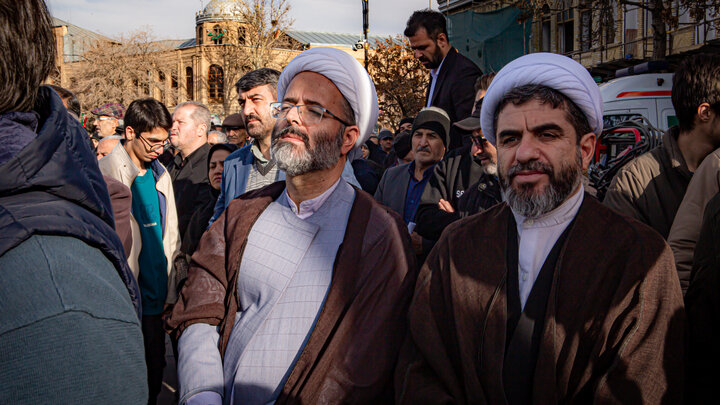 تصاویر/اتحاد مردم همدان استان همدان در برابر اغتشاشات تروریستی صهیونی