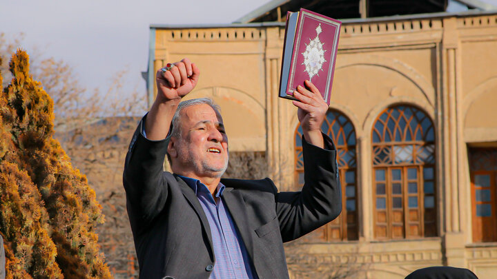 تصاویر/اتحاد مردم همدان استان همدان در برابر اغتشاشات تروریستی صهیونی