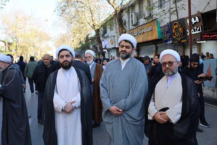 خروش مردم مرکز مازندران در راهپیمایی 22  دی