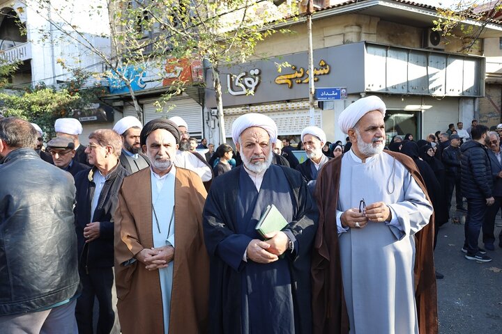 خروش مردم مرکز مازندران در راهپیمایی 22  دی