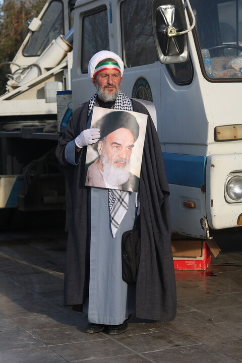 تصاویری از راهپیمایی پرشور مردم قم در محکومیت فتنه آمریکایی - صهیونی