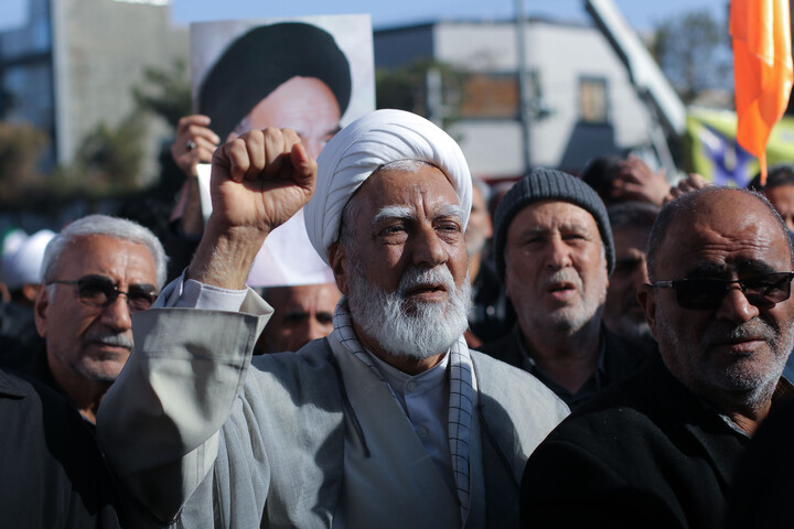 تصاویر/راهپیمایی باشکوه مردم بیرجند علیه تروریسم صهیونی آمریکایی