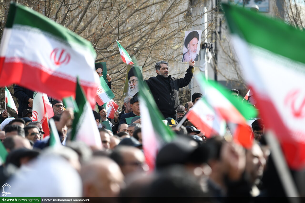 تصاویر/ خروش مردم ارومیه در حمایت از جمهوری اسلامی ایران