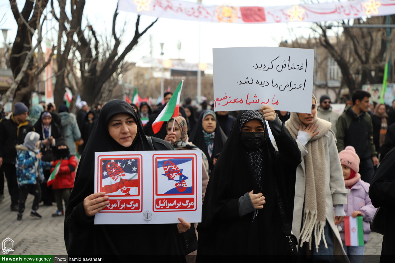 انزجار و خشم مردم تبریز از اهانت آشوبگران به ساحت مقدس قرآن کریم+عکس