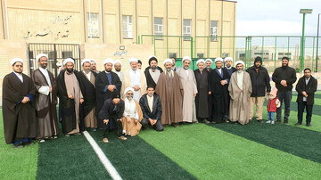 بازدید فعالان تبلیغی از مجموعه ورزشی شهدای اقتدار ملی