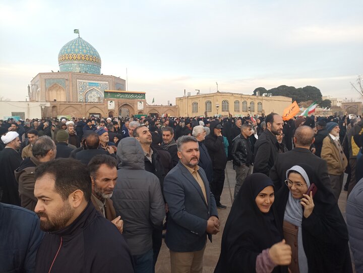 تصاویر / تشییع شهدای امنیت در قزوین