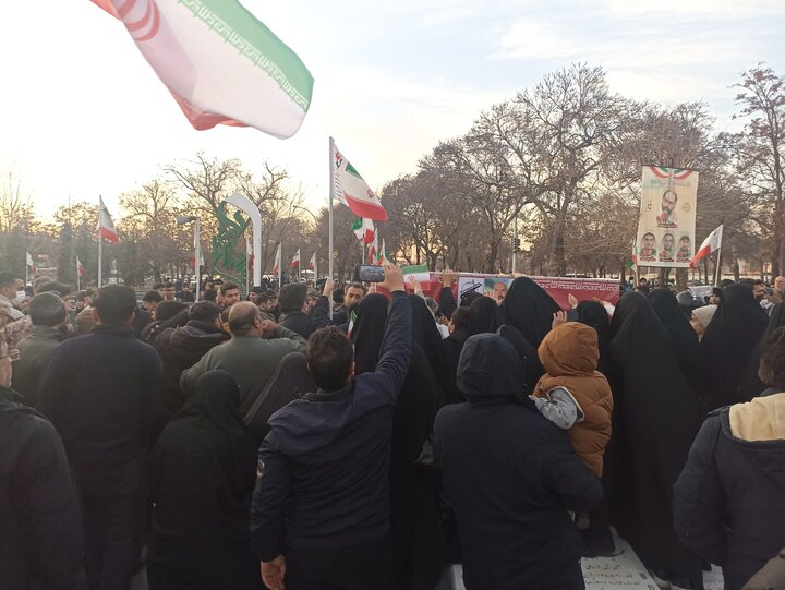 تصاویر / تشییع شهدای امنیت در قزوین