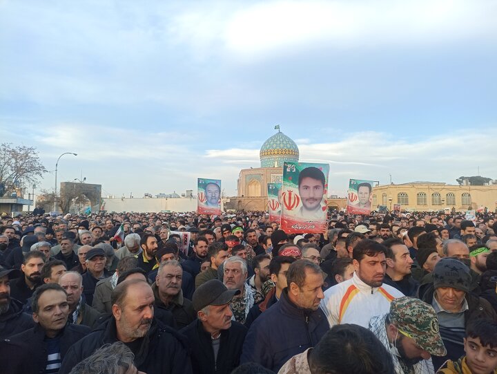 تصاویر / تشییع شهدای امنیت در قزوین