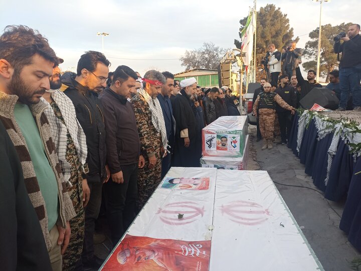 تصاویر / تشییع شهدای امنیت در قزوین