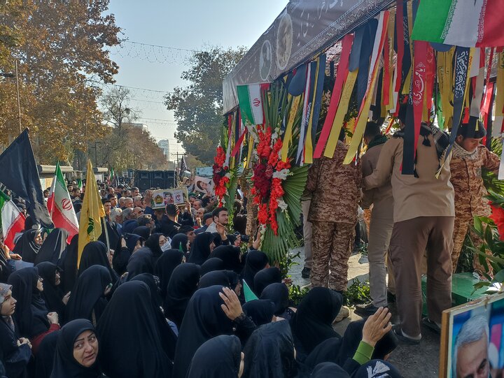 تصاویر / تشییع شهدای امنیت در قزوین