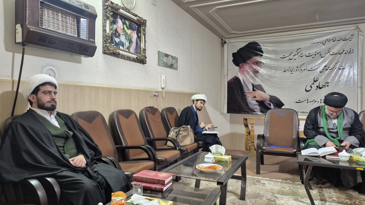 تصاویر/ آزمون مصاحبه ارتقای مجوز حکم تدریس سطوح عالی حوزه در کاشان