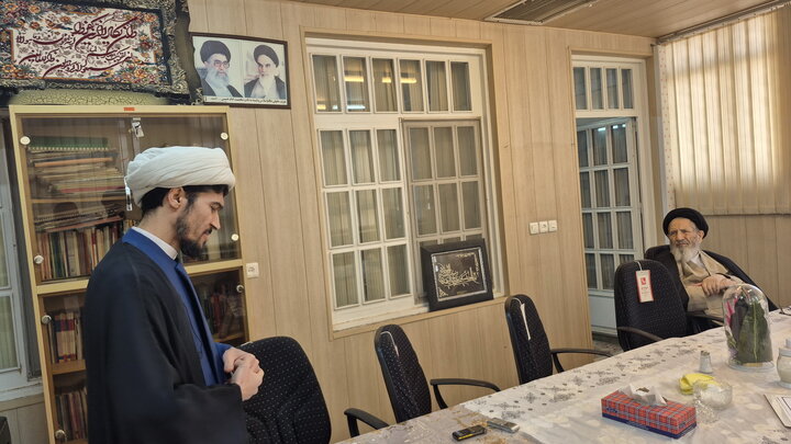 تصاویر/ آزمون مصاحبه ارتقای مجوز حکم تدریس سطوح عالی حوزه در کاشان