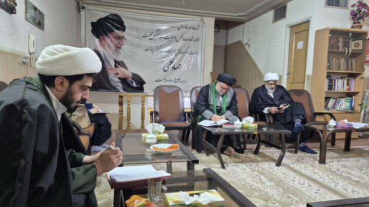 تصاویر/ آزمون مصاحبه ارتقای مجوز حکم تدریس سطوح عالی حوزه در کاشان