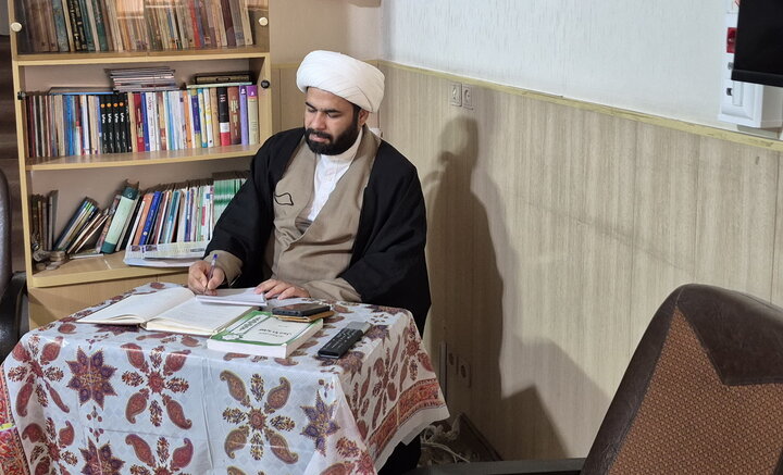 تصاویر/ آزمون مصاحبه ارتقای مجوز حکم تدریس سطوح عالی حوزه در کاشان